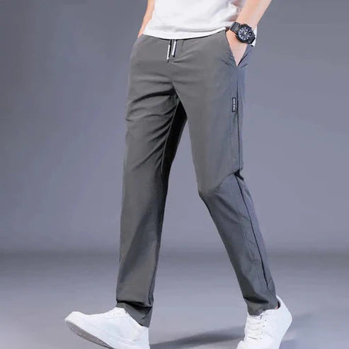 (Buy 1 Get 1 Free) MEN'S HIGH STRETCH SKINNY CARGO PANTS(Black & Gray)