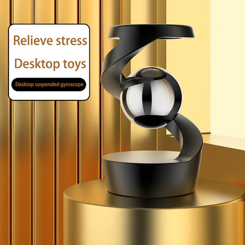 Gyroscope Floating Rotating Stress Relief For Desktop Laptop