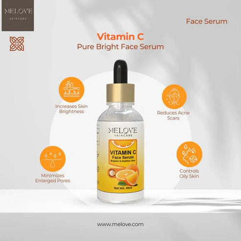 10% Vitamin C Face Serum For Daily Brightness {BUY 1 GET 1 FREE}