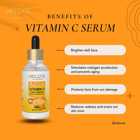 10% Vitamin C Face Serum For Daily Brightness {BUY 1 GET 1 FREE}