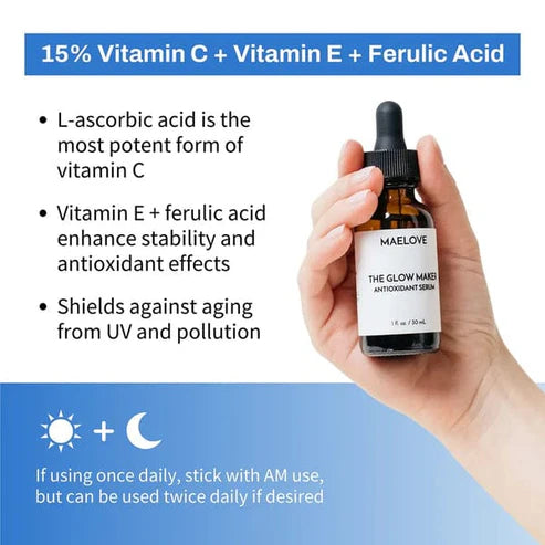 10% Vitamin C Face Serum For Daily Brightness {BUY 1 GET 1 FREE}