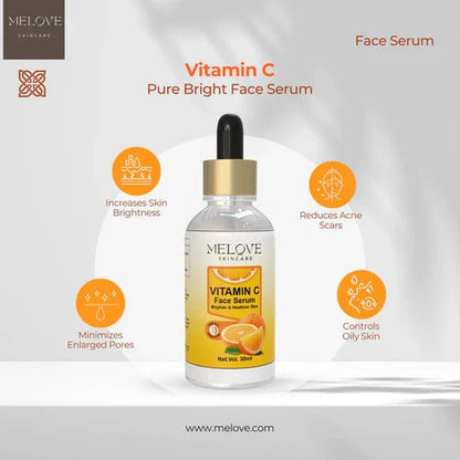 10% Vitamin C Face Serum For Daily Brightness {BUY 1 GET 1 FREE}