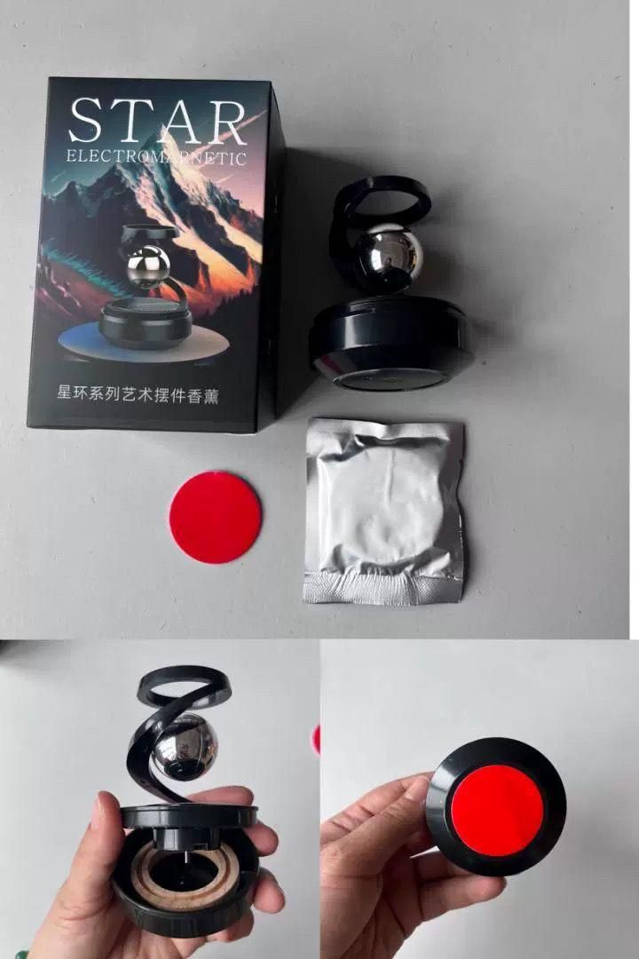 Desktop Laptop Floating Rotating Stress Relief Gyroscope