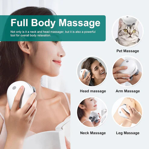 Electric Head & Scalp Massager for Men Women